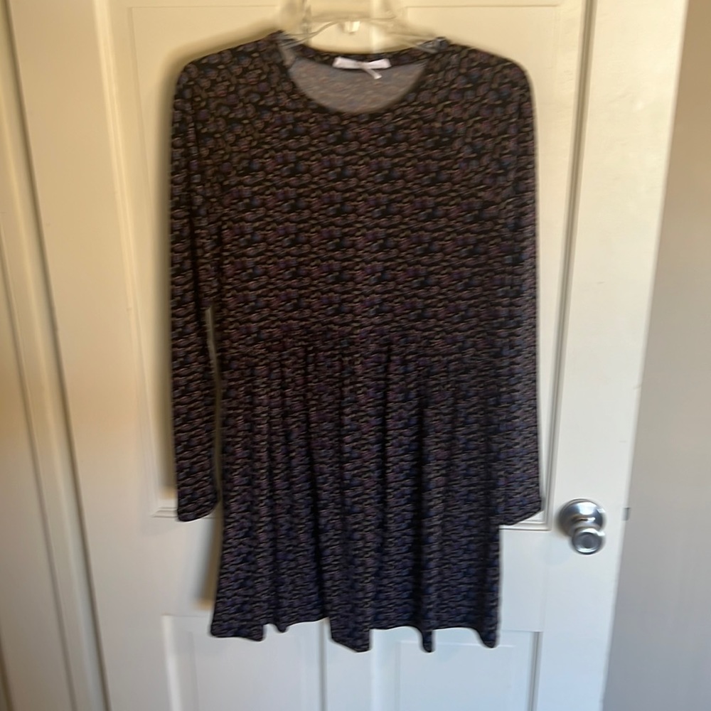 BCBGeration long sleeve floral mini dress